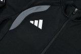 2026 AD Black Jacket Tracksuit