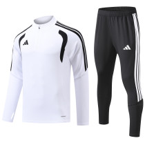 2026 AD White Half Pull Tracksuit 2026 AD White Half Pull Tracksuit