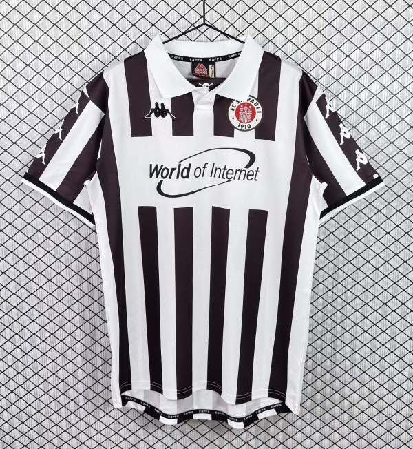 2000-2001 St. Pauli Home Retro Soccer Jersey