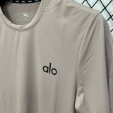 2026 Alo Black High Quality Casual T-Shirt