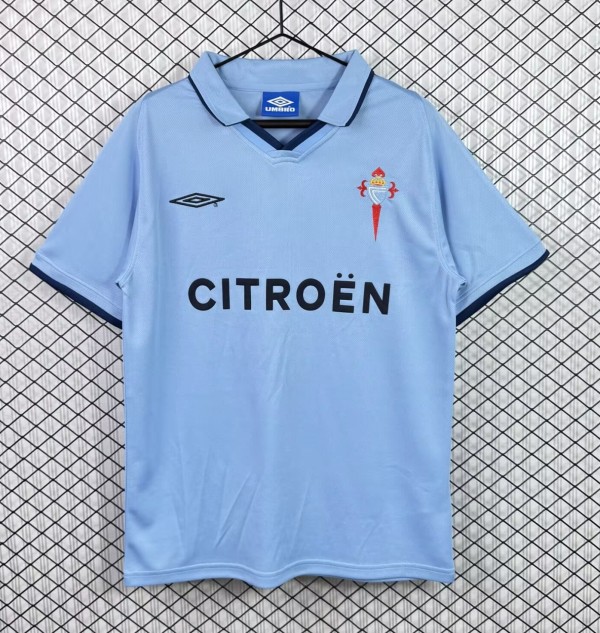 2001-2002 Celta Home Retro Soccer Jersey