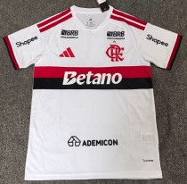 26-27 Flamengo Print All Sponsor Away Fans Soccer Jersey*全广告 26-27 Flamengo Print All Sponsor Away Fans Soccer Jersey*全广告