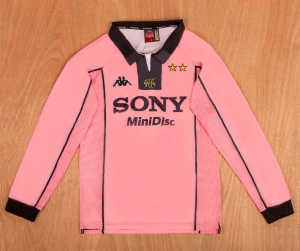 1997-1998 JUV Away Retro Long Sleeve Soccer Jersey