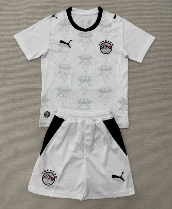 2026 Egypt Away Kids Soccer Jersey