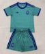 2026 Argentina Green GoalKeeper Kids Soccer Jersey