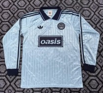2026 AD Oasis Blue Casual Edition Long sleeve Training shirts 2026 AD Oasis Blue Casual Edition Long sleeve Training shirts