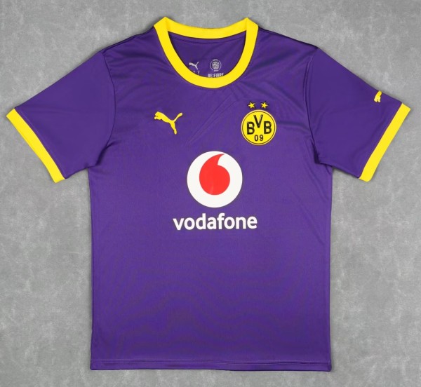 26-27 Dortmund Purple Special Edition Fans Soccer Jersey