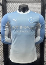 26-27 Man City Home Long Sleeve Player Version Soccer Jersey (长袖球员) 26-27 Man City Home Long Sleeve Player Version Soccer Jersey (长袖球员)