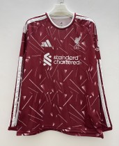 26-27 LIV Home Leaked Edition Long Sleeves Fans Soccer Jersey (长袖)
