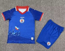 2026 Haiti Home Kids Soccer Jersey