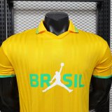 26-27 Brazil Yellow Casual Version Player Version Soccer Jersey