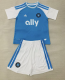 26-27 CHarlotte FC Home Kids Soccer Jersey