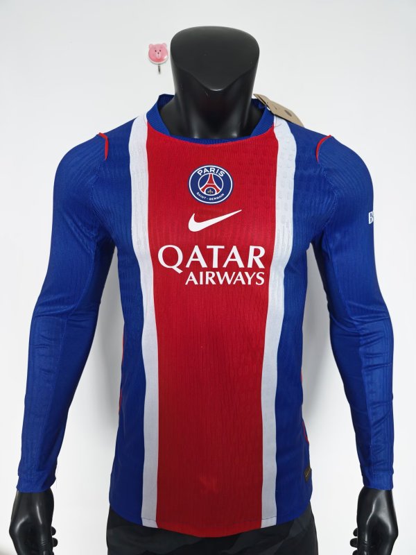 26-27 PSG Leaked Edition Home Long Sleeve Player Version Soccer Jersey (长袖球员)