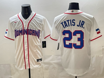 2026 MLB Dominican Republic New Pattern Jersey 2026 MLB Dominican Republic New Pattern Jersey