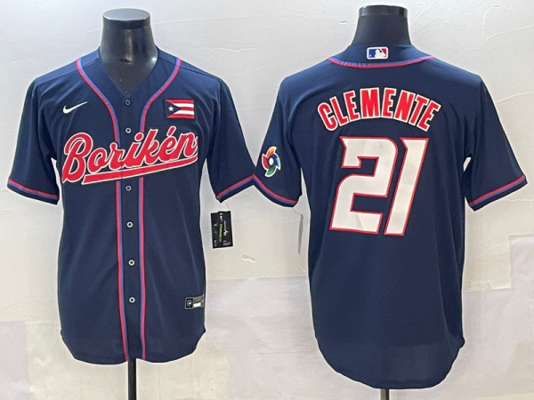2026 MLB Puerto Rico National New Pattern Jersey