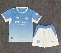 26-27 Man City Home Kids Soccer Jersey 26-27 Man City Home Kids Soccer Jersey