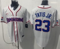 2026 MLB Dominican Republic New Pattern Jersey 2026 MLB Dominican Republic New Pattern Jersey