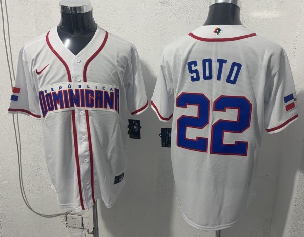 2026 MLB Dominican Republic New Pattern Jersey