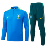 26-27 Brazil High Quality Half Pull Tracksuit