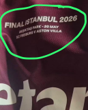 25-26 Aston Villa Home Kids Soccer Jersey 1:1 Thai Quality