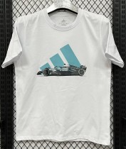 2026 AD White High Quality Pure Cotton Casual T-Shirt