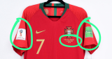 2018 Portugal Home Long Sleeve Retro Soccer Jersey