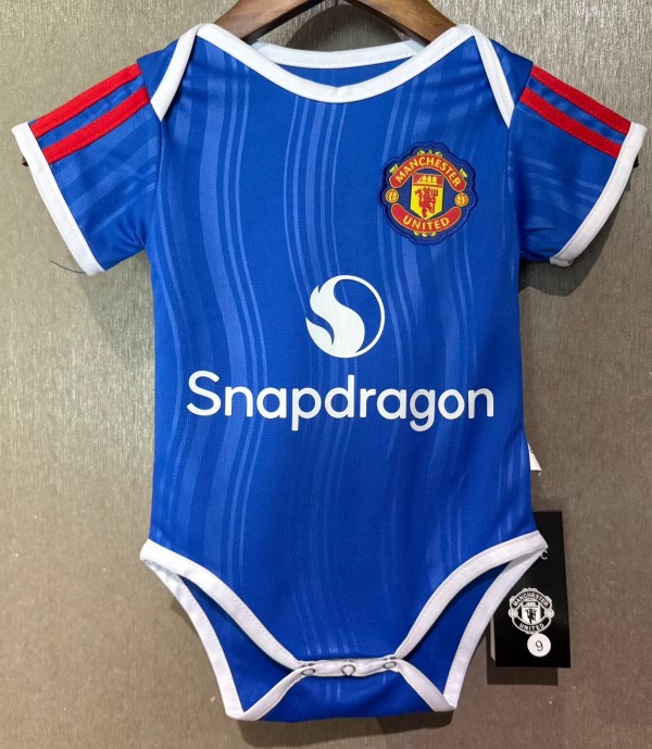 26-27 Man Utd Away Baby Infant Crawl Suit
