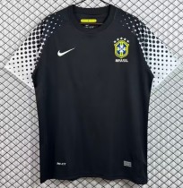 2010 Brazil GoalKeeper Retro Soccer Jersey