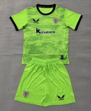 26-27 Bilbao Green GoalKeeper Kids Soccer Jersey