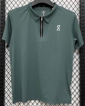 2026 ON Green High Quality Half Pull T-Shirt 2026 ON Green High Quality Half Pull T-Shirt