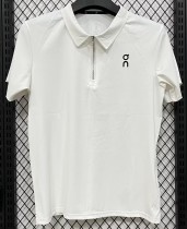 2026 ON White High Quality Half Pull T-Shirt 2026 ON White High Quality Half Pull T-Shirt