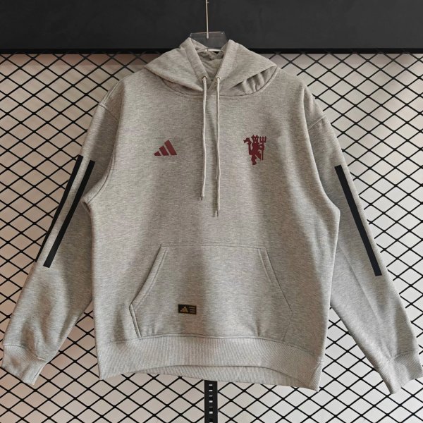 26-27 Man Utd Grey Hoody 灰色(加绒)
