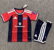 26-27 Hamburger Third Kids Soccer Jersey