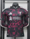 26-27 LIV Third Long Sleeve Player Version Soccer Jersey*长袖球员