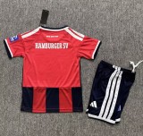 26-27 Hamburger Third Kids Soccer Jersey