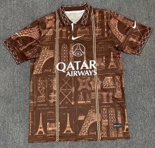 26-27 PSG Brown Special Edition Fans Training shirts