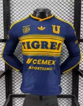 26-27 Tigres UANL Away Long Sleeve Player Version Soccer Jersey*长袖球员