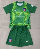 26-27 ATM Green GoalKeeper Kids Soccer Jersey