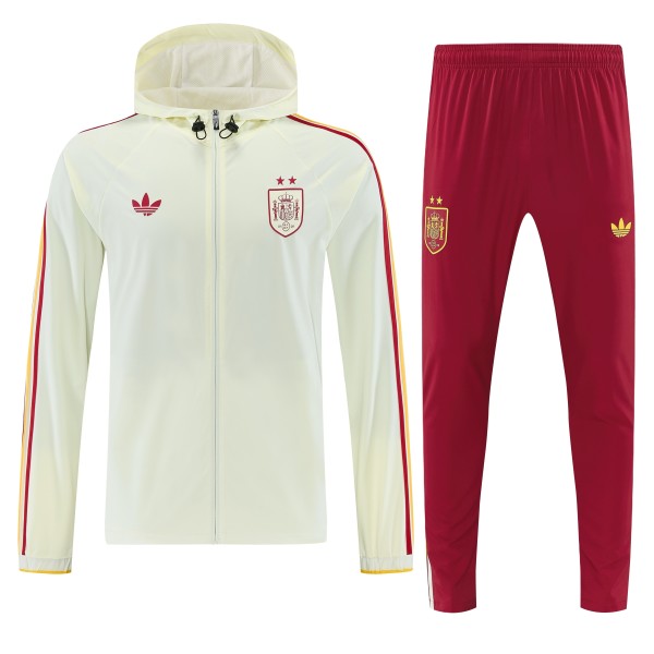 26-27 Spain High Quality Windbreaker Suit