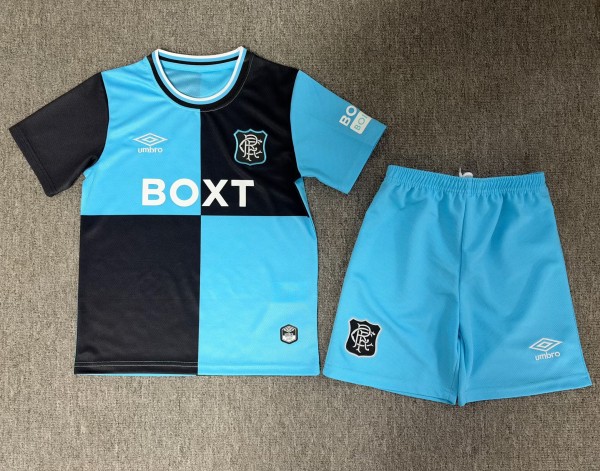 26-27 Rangers Fourth Kids Soccer Jersey