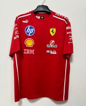 2026 F1 Ferrari New Pattern Short Sleeve Racing Suit