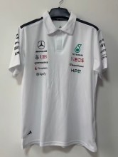 2026 F1 Benz New Pattern Short Sleeve Racing Suit