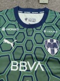 26-27 Monterrey Green GoalKeeper Fans Soccer Jersey