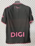 26-27 Las Palmas Black Pink Retro Version Fans Soccer Jersey