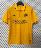 26-27 Villarreal Retro Version Fans Soccer Jersey