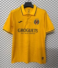 26-27 Villarreal Retro Version Fans Soccer Jersey